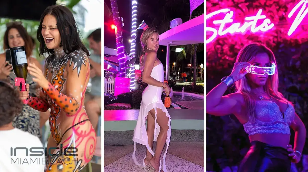 A classic night at The Clevelander, Ocean Drive Miami