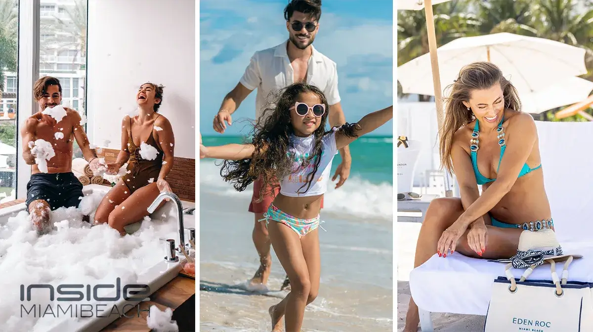 Enjoy the vibrant Eden Roc Miami