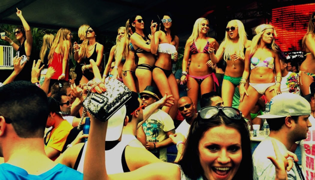 Every day there is a party in Miami Beach!