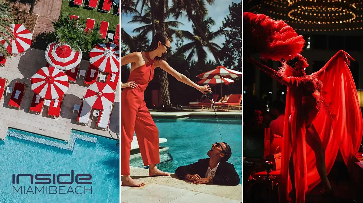 The rouge passion at Faena Hotel Miami Beach