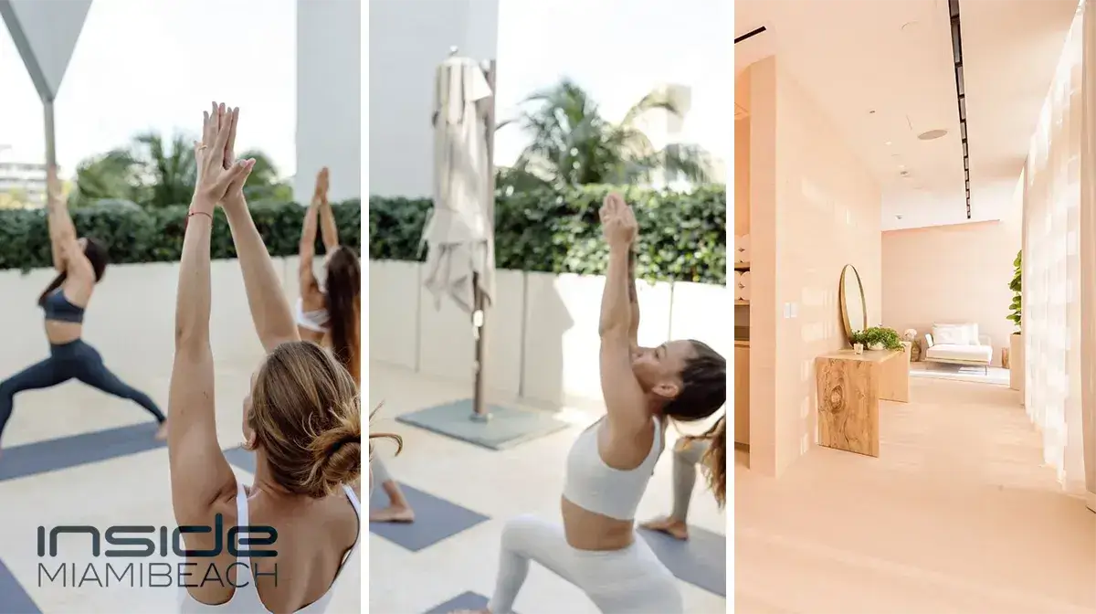 yoga at the w south beach spa