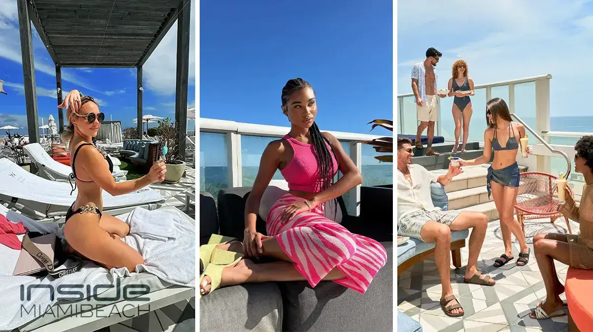 the sparkling W hotel in Fort Lauderdale