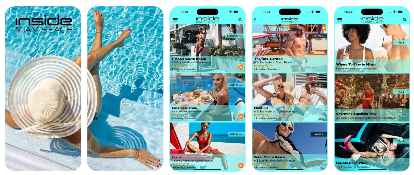 Inside Miami Beach on the Apple Store