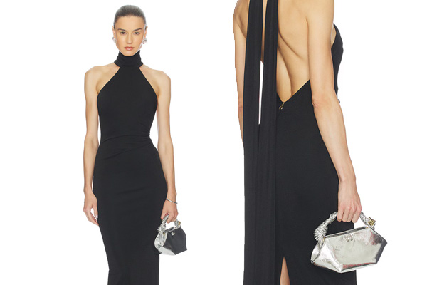 Crush Halter Gown