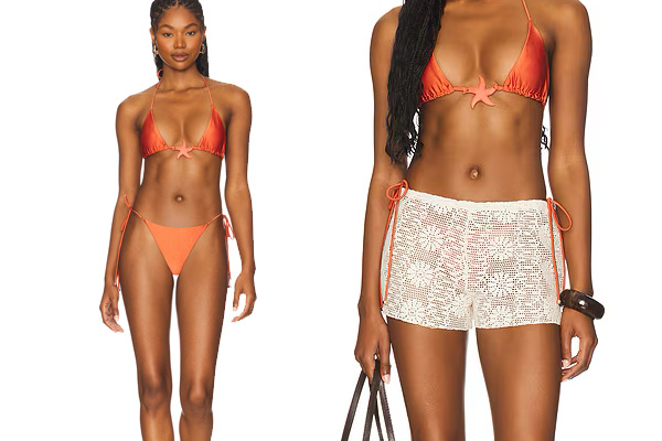 Triangle Shell Bikini Set