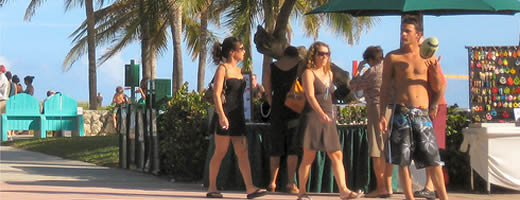 Play Football in Miami Beach