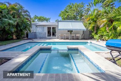 Art Deco Villa Heated Pool Jacuzzi in the Miami Design District