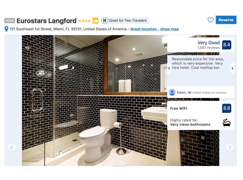 hotels near american airlines arena in miami florida