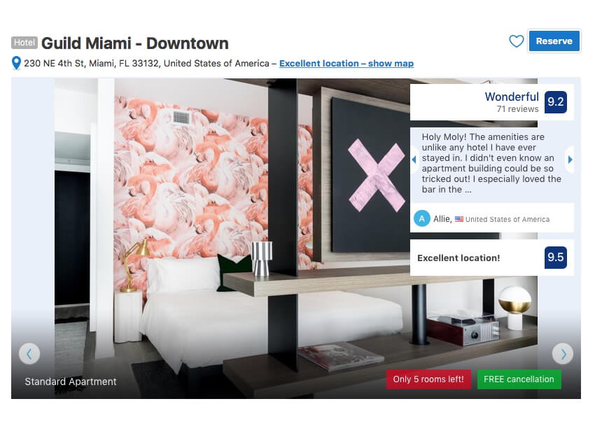 hotels miami florida near american airlines arena