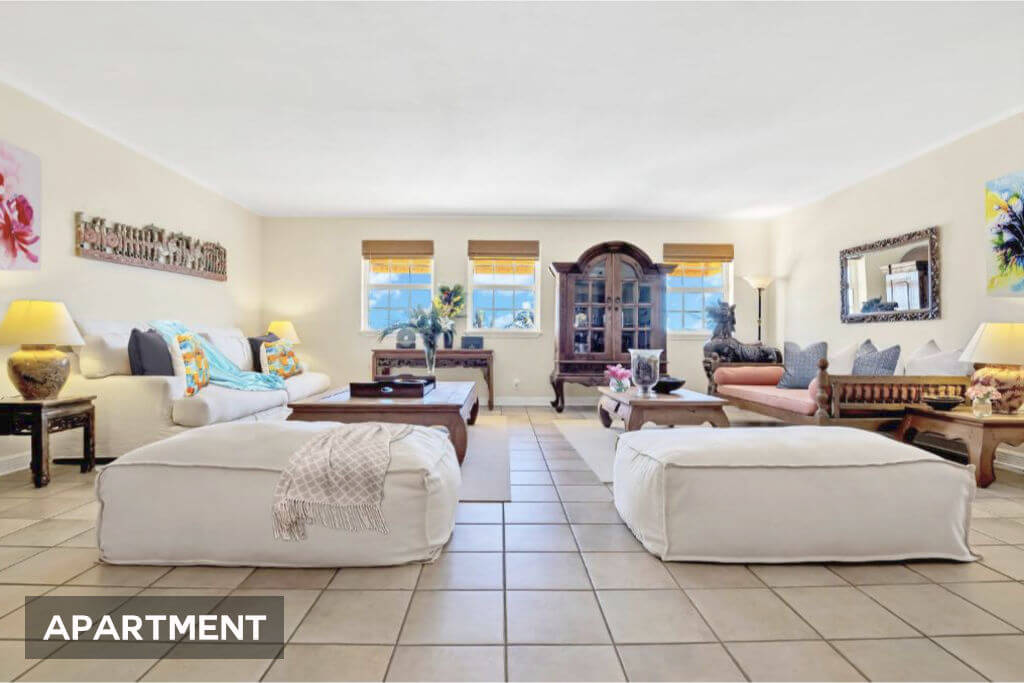 The luxurious interior of Ocean Drive Spacious Elegance, showcasing a blend of comfort and modern design in a prime location