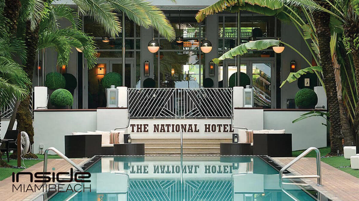 The movie pool at the National Hotel