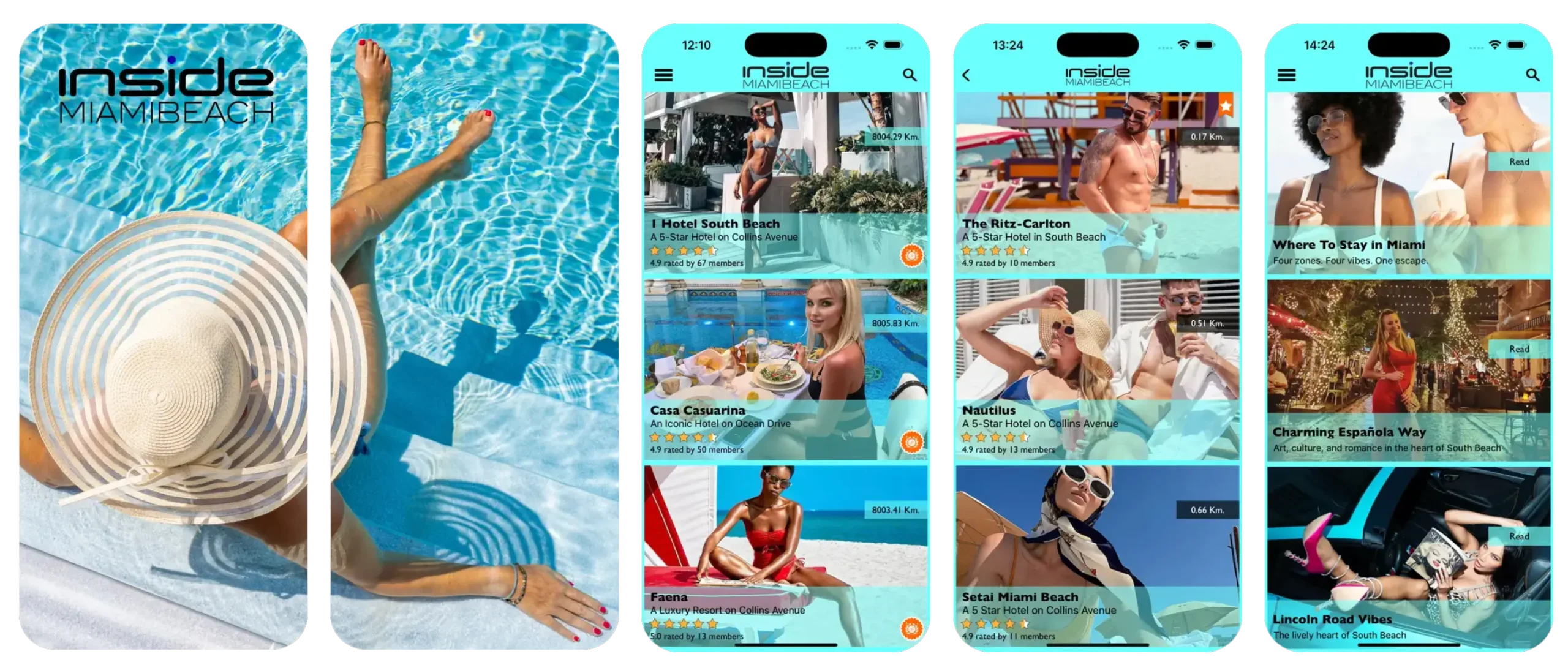 Inside Miami Beach on the Apple Store